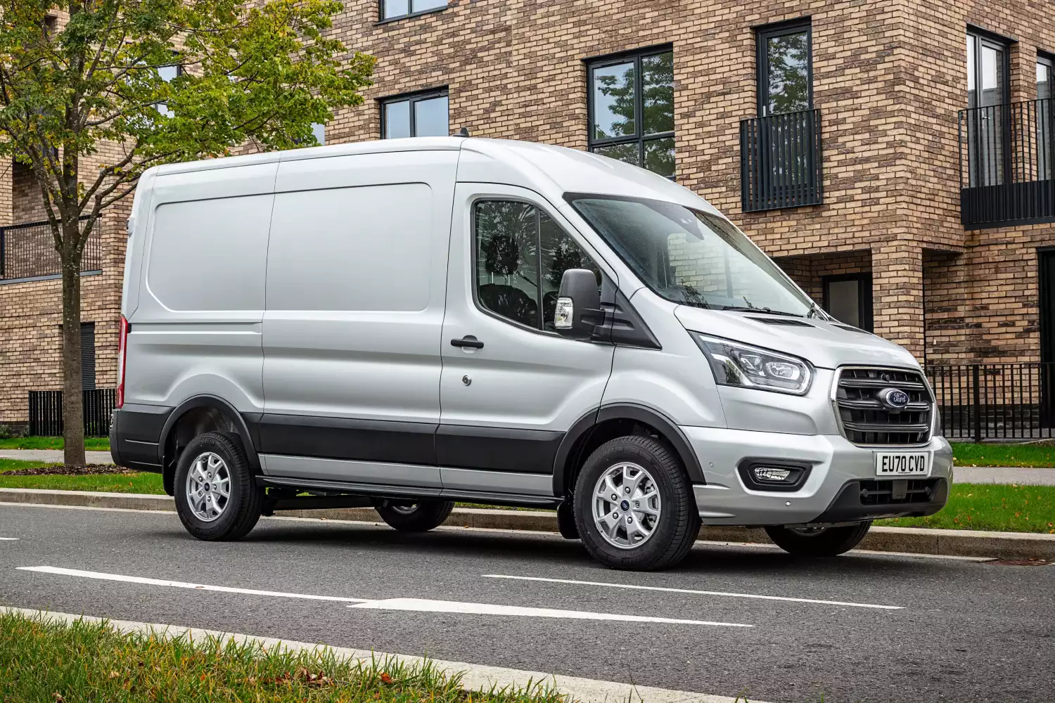 Ford Transit rear storage